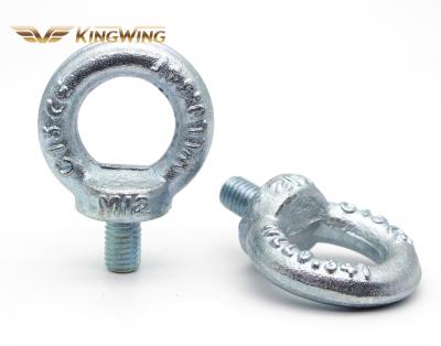 China Heavy Duty Lifting Galvanized High Strength Steel DIN 580 Standard DIN 580 Metric Eyebolt From China Steel Manufacturer for sale