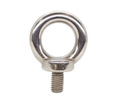 China Stainless Steel High Polished Stainless Steel A2 A4 AISI304 AISI316 Marine Grade Lifting Eye Bolt DIN580 for sale