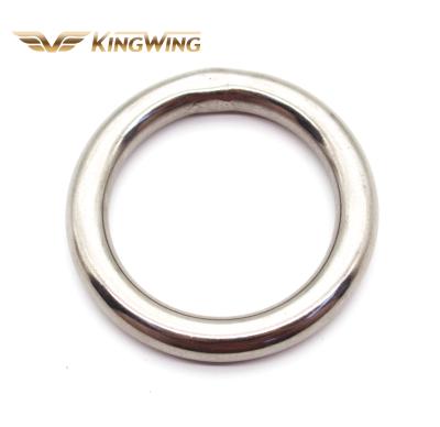 China Stainless Steel AISI304 Polished AISI316 SS304 SS316 Stainless Steel Welded Round Ring for sale