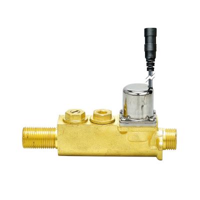 China Induction Commercial Auto Urinal Toilet Toielt Flush Valve, 6VDC G1/2 Solenoid Valve Brass Latching, Fitted Filtration for sale