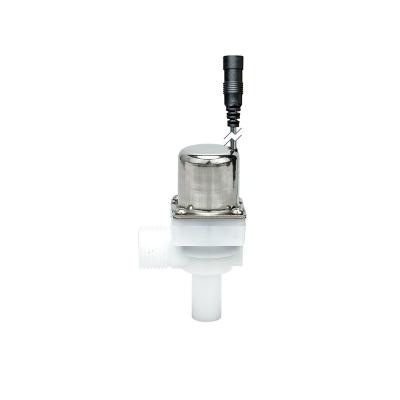 China Public Restroom Public Restroom Urinal Solenoid Valve With Male Thread Connector Plastic Toilet Flush Valve for sale