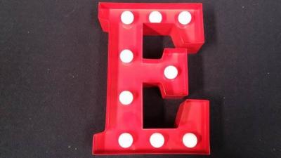 China Custom Decorative Indoor LED Letter Lights , Vintage Illuminated Marquee Letters for sale