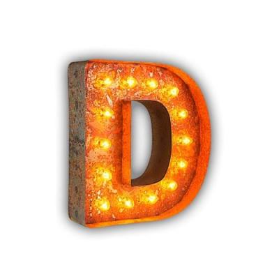 China Home Decor Vintage Marquee LED Lighted Letter 