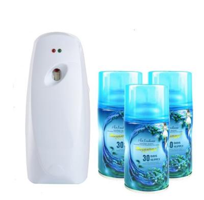 China Good Price Toilet Freshener 300ml Refill Bottle Fragrance Auto Air Freshener Spray Machine for Home for sale