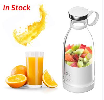 China Commercial Household Portable Drink Cup Mixer Juicer Blender Household Fruit Mixer- Four Blades in 3D 350ml USB Juicer Cup for sale