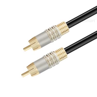 China DVD Player Subwoofer Cable, RCA to RCA Audio Cable, Digital SPDIF Audio Coaxial Cable for sale