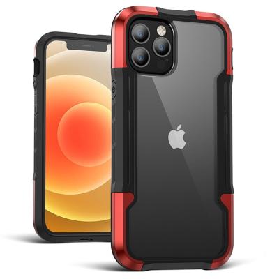 China Anti-fall Defense Shield Military Grade Drop Tested Phone Case , Protective PC TPU Case Cover For iPhone 12 for sale