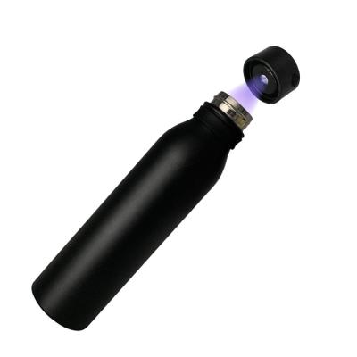 China Low MOQ Factory Customization UV Light Self Cleaning Stocked Wholesale Water Bottle for sale