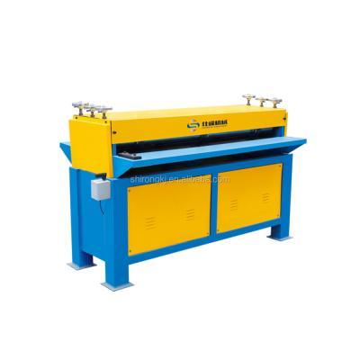 China Air duct stiffening machine factory manufacture air duct stiffening machine 5/7 1.5*1300mm seven/five lines thin metal plates stiffening machine for sale