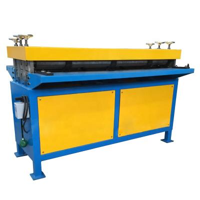 China air duct beading maanshan factory new 5/7 1.5*1300mm seven/five line beading machine for making air duct for sale