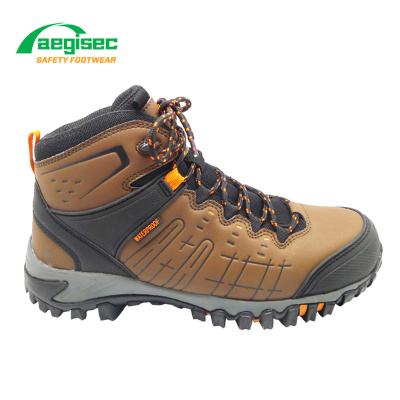 China AEGISEC Breathable Synthetic Toe Cap Calzado Steel Mesh With Waterproof Membrane Prevent Puncture Sports Safety Shoes Boots for sale