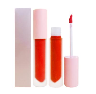 China Low MOQ Minigo Waterproof Lip Gloss Make Your Own Logo Rose Gold Tube Factory Wholesale Non-fading Waterproof Lip Gloss Private Label for sale