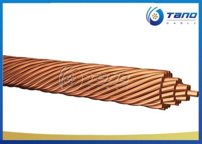 China Bare Copper Conductor Stranded for overhead transmission line conductor for sale