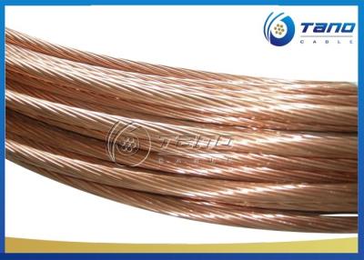 China Overhead Electrical Distribution Hard Drawn Copper Conductor 120mm2 ISO9001 for sale