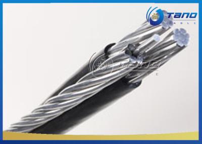 China 2 AWG Triplex Service Drop Cable Aluminum Conductor XLPE Insulation ISO Certification for sale