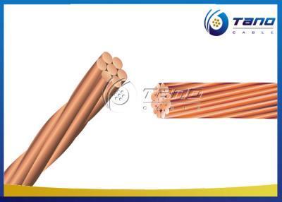 China Flexible Bare Copper BCC ASTM Standard Class B 6AWG 2 / 0AWG High Performance for sale