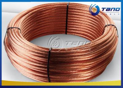 China Low Voltage Bare Copper Conductor For Transmission Line Power Cables for sale