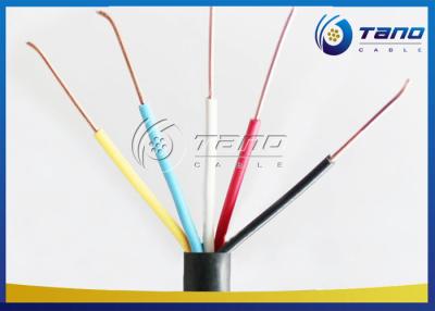 China Fire Retardant PVC Insulated Copper Cable 300 / 500V with Jacket for sale