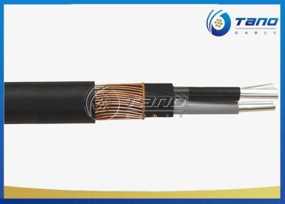 China Cu / Al Conductor Concentric Cable Two Cores 8 AWG 6 AWG Heat Insulation for sale