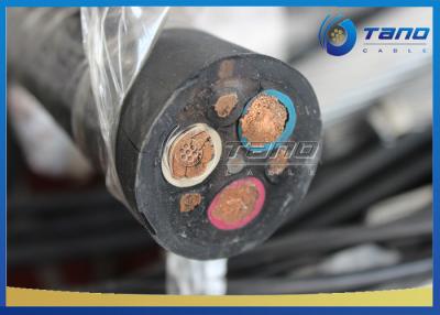 China 241.1 Rubber Insulated Cable Flexible Mining Cable 0.6 / 1kV Low Voltage for sale