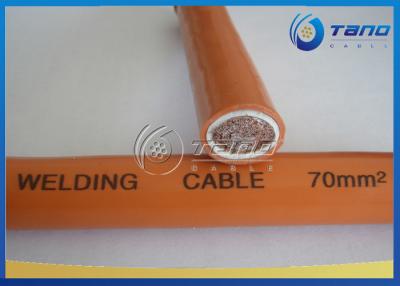 China Super Flexible Copper Rubber Insulated Cable Single Core For Welding Machine for sale