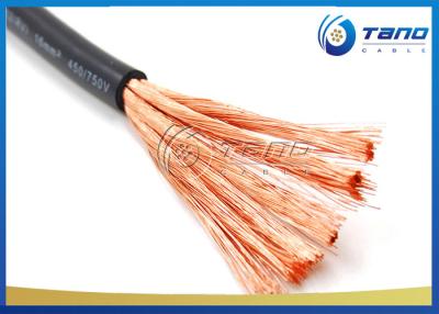 China El cable de cobre 35mm2 70mm2 50mm2 de la soldadura de la explotación minera para los sitios de trabajo ennegrece color de la envoltura en venta