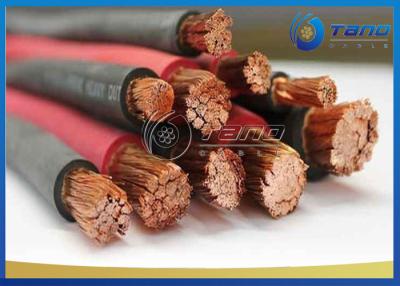 China Welding Rubber Insulated Cable High Flexible With Flexible Bare Annealed Copper Wire for sale