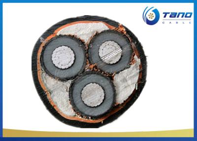 China Circular Stranded Conductor MV Power Cable For Fixed Installation ISO 9001 for sale