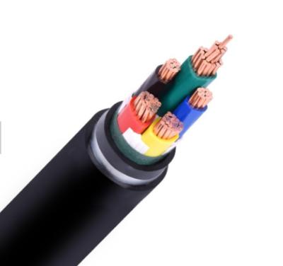 Chine Le PVC blindé du noyau 120mm2 du cable électrique de BT 4 isolé a adapté la certification aux besoins du client d'OIN de couleur à vendre