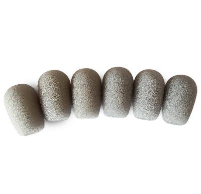 China Breathable Direct Case 32*20*5mm Foam MIC Color Customization Microphone Windscreen Microphone Sponge Microphone Sleeve for sale