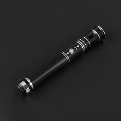 China Aluminum Alloy Polycarbonate Toobaxsaber Tox Pixel Lightsaber Metal Handle Bright 1 Inch Blade 20 Color 16 Font Noisy Variations Versus Shockwave Focused Laser for sale