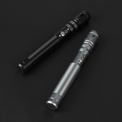 China Alloy Polycarbonate TOOBAXsaber RGB Swing Lightsaber Dueling Metal Aluminum Smooth Handle, Sound Adult Cosplay Detachable Blade 16 Font 16 Color Variation for sale