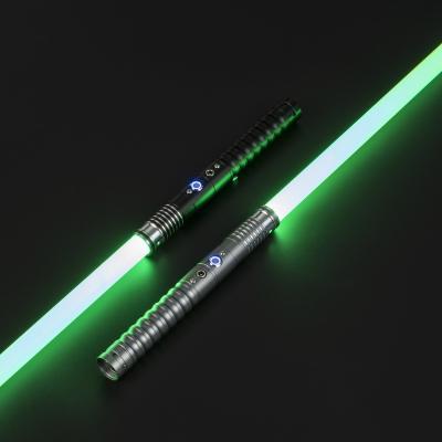 China Impact short sword lightsaber 16 aluminum alloy polycarbonate TOOBAX children's metal induction swing mechanical light t for sale