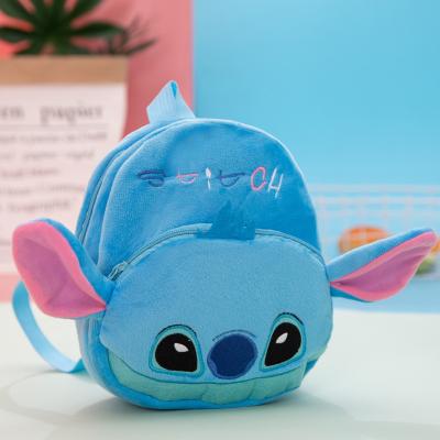 China Plush TKT wholesale Children plush schoolbag custom plush bags pack for kids cute cartoon stuffed backpack for sale