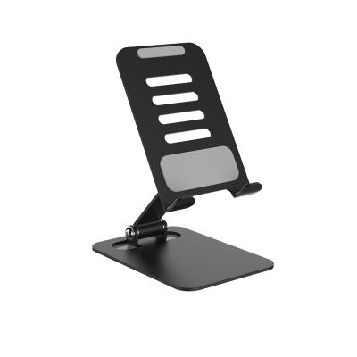 China New Foldable Height Adjustable Angle Metal Tablet Mobile Phone Stand Holder Mobile Phone Stand For Office for sale