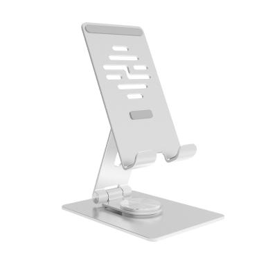 China 360 Degree Rotating Foldable Rotating Mobile Phone Stand Tablet Stand 360 Degree Angle Adjustable Cheap Adjustable Aluminum iPad Stand for sale