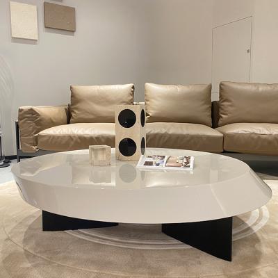 China Modern Nordic style luxury modern log wood coffee table set living room furniture for sale