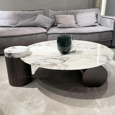 China Single Soft Cushion Headboard Custom Designs Modular French Dessert Table Set Black Marble Marble Table Coffee For Home Furniture for sale