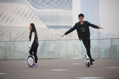 China Self Balance Long Distance Battery Powered Unicycle , Segway electric unicycle for sale