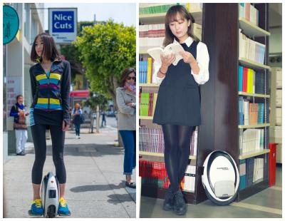 China Light Weight Self Balancing Electric Unicycle E Monocycle with Fast Speed of 20Km/h for sale