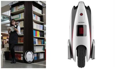 China Motorized Standing Unicycle , Personal Transportation Electric Self Balancing Unicycle for sale