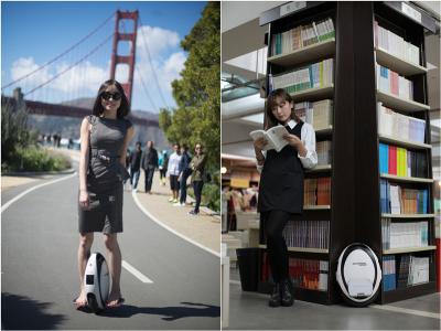 China High-Tech Uni Wheel Electric Personal Transporter Motorized Standing Unicycle for sale