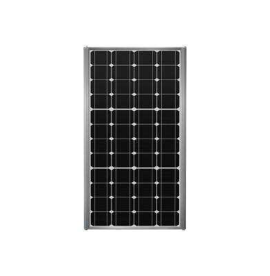 China Lâmpada de rua de painel solar luminoso integrado 100w Duplo lado 180 graus à venda