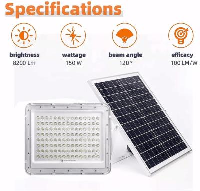 China 150W Iluminação solar de segurança para o exterior Inovadora Sustentável à venda