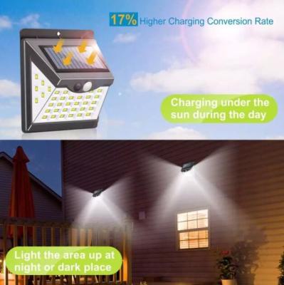 China 4000k Modern Outdoor LED Solar Wall Lights Decorativo AC 110V à venda