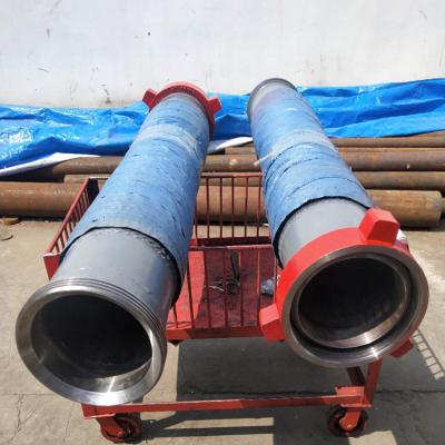 China Flexible Union Rubber Connection Hammer Hose 8 Inch Suction Hose Extract Hose Fabric Marks for sale