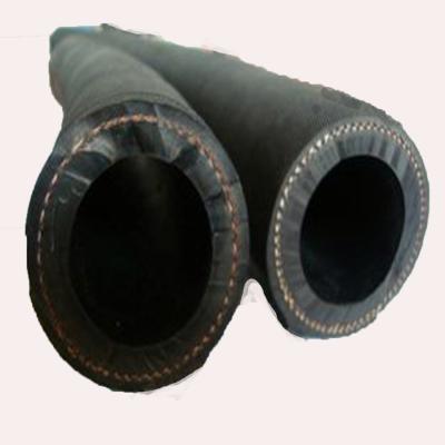 China Hebei Heavy Duty Factory Extreme Wear Resistant Ozone (CR) Neoprene Hose Industrial Rubber Sandblasting Tube for sale