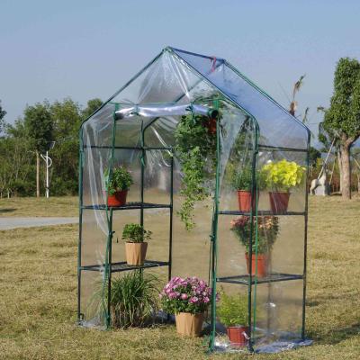 China Easily Assembled High Quality Walk-In Plant Greenhouse Insulation Cover Gardening Antifreeze and Moisturize Rainproof Flower Shed Hot Shed for sale