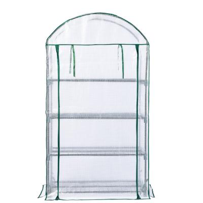 China Factory Wholesale Cover Garden Plant Greenhouse Easily Assembled Clear Plastic Planting Bag for sale