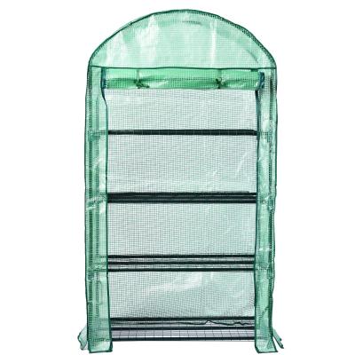 China Easily Assembled 4 Layer Small Greenhouse Waterproof Greenhouse Outdoor Garden Plant Planting Garden Supplies for sale